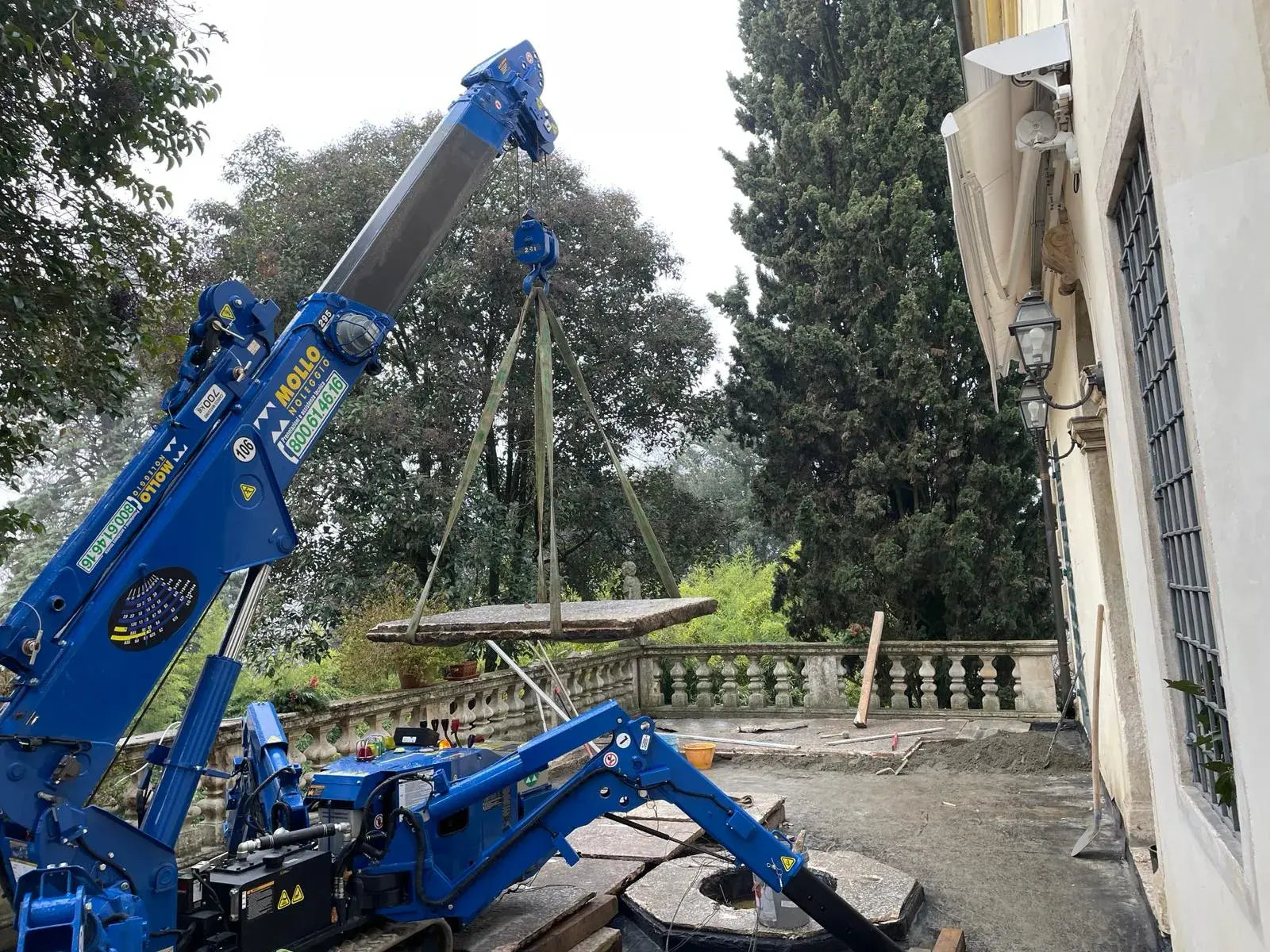 Villa Valmarana ai Nani - Restauro storico Impresa Edile Fabris